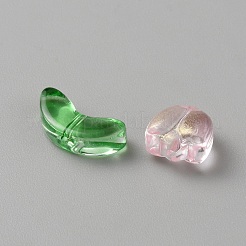 Прозрачные стеклянные бусины&nbsp;GLAA-WH0045-17C