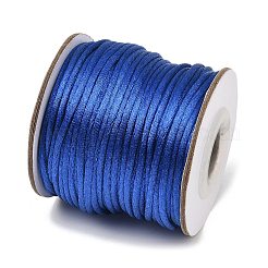 ナイロンサテンのラットテールコード  ラウンド  DIY中国結び作り用  藤紫色  2.5mm  約26.25ヤード（24m）/ロール&nbsp;FB-CBA4338-01