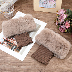 Носки из акрилового волокна шерстяной пряжи чехол для ног&nbsp;AJEW-WH20018-149A