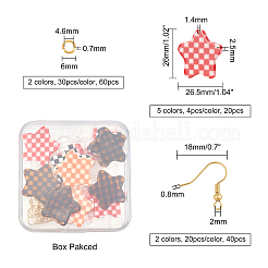 Наборы для изготовления сережек с подвесками своими руками&nbsp;DIY-OC0006-98