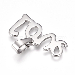 Подвески из нержавеющей стали 304&nbsp;LS-STAS-I135-01P