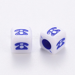 Ремесло стиль акриловые бусины MACR-S373-03F