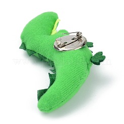 Брошь из нетканого материала с мультяшным динозавром JEWB-Z001-06