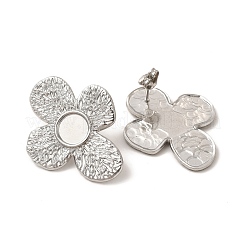 Фурнитура для сережек-гвоздиков из нержавеющей стали 304&nbsp;LS-EJEW-I281-43P