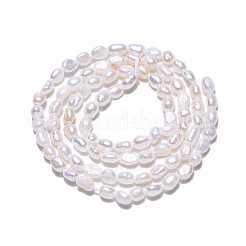 Нити из натурального культивированного пресноводного жемчуга PEAR-N014-03F-01