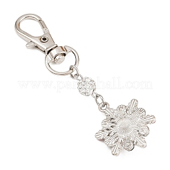 Подвесные украшения из эмали из сплава 5 шт. HJEW-JM04152