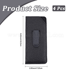 Прямоугольный чехол для очков из искусственной кожи&nbsp;DIY-WH20007-242