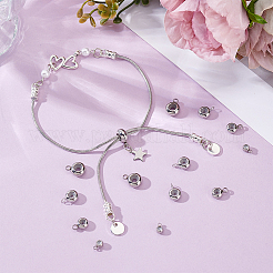 48 шт. 4 стиля 201 трубчатые дужки из нержавеющей стали STAS-UN0063-88