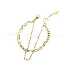 Bracelets à double chaîne en acier inoxydable 304&nbsp;BJEW-A26-03-24