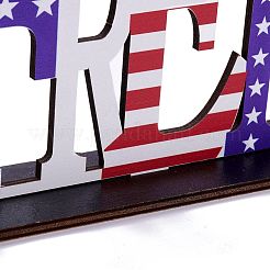 Украшение рабочего стола из натурального дерева&nbsp;DJEW-C007-03