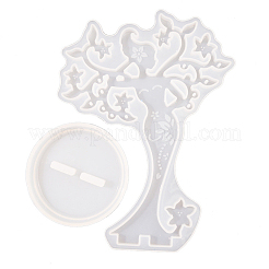 DIY силиконовые красивые женские серьги-подставки Молды&nbsp;XMAS-PW0001-059