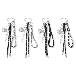 Подвесные украшения из полиэстерового и спандексового шнура и нейлона&nbsp;HJEW-JM04629