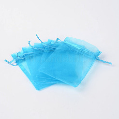 Sacchetti regalo in organza con coulisse&nbsp;X-OP-R016-9x12cm-17