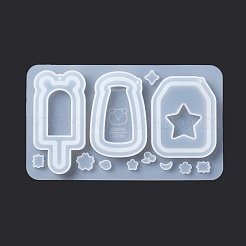 Пищевые силиконовые Молды для бутылок и леденцов в форме мороженого&nbsp;X-SIMO-D001-04