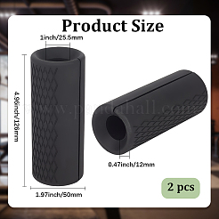 Poignée d'haltère en silicone&nbsp;SIL-WH20006-002B