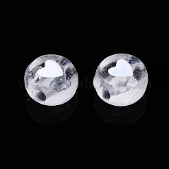 Прозрачные прозрачные акриловые бусины&nbsp;X-TACR-T008-03