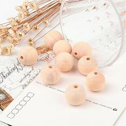 Незаконченные деревянные бусы WOOD-X0003-01A-LF