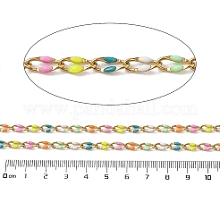 Ионное покрытие (ip) 304 нержавеющая сталь эмалированная звеньевая цепь&nbsp;CHS-H027-01G-02