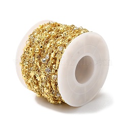 Цепочки из бисера ручной работы из стеклянных страз CHC-M024-02G