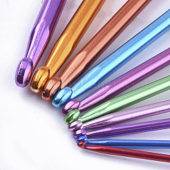 Алюминиевые вязальные крючки иглы TOOL-S011-04