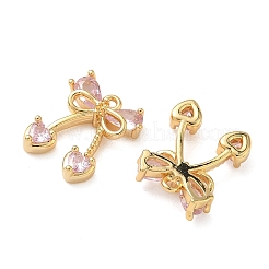 Латунные микро проложить кубического циркония подвески&nbsp;KK-Z136-75G