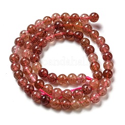 Природного кварца клубники нитей бисера G-M443-A01-01
