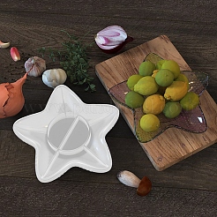 Силиконовые Молды в форме звезды своими руками DIY-K036-07