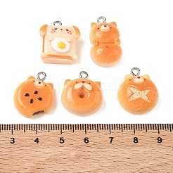 Ciondoli in resina opaca a tema Shiba Inu&nbsp;RESI-B044-07P