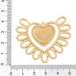 Оправы для подвесок из нержавеющей стали 304 в виде кабошонов&nbsp;STAS-H249-05G