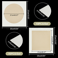 2 набор из 2 открыток из китайской рисовой бумаги AJEW-PH0004-89A