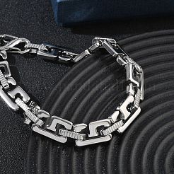 Armbänder aus Edelstahl 304 mit Gliederkette Nr. 9&nbsp;SA-CBA2696-12P
