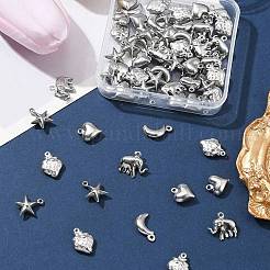 60 шт. 5 стиля подвески из нержавеющей стали 304 STAS-FS0001-45