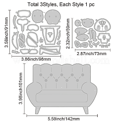 3 шт. DIY-WH0309-915