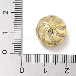 Покрытие стойки латунь микро паве прозрачные дужки для подвесок с кубическим цирконием KK-L224-002G