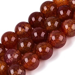 Tinti agata naturale fili di perline&nbsp;G-Q606-45A-05