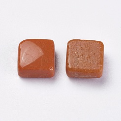 Glas cabochons&nbsp;GLAA-WH0015-04