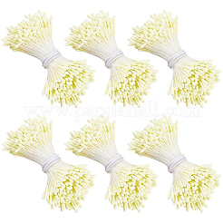6 fascio di gesso con anima di fiori artificiali in cordino di cotone&nbsp;DIY-GF0014-10A