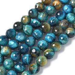 Природных тигровый глаз бисер нитей&nbsp;LS-G-M445-A01-01