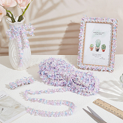 15 ярд полиэстеровой кружевной отделки SRIB-PH0001-57C