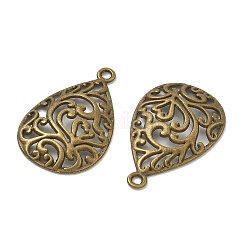 Подвески из сплава с филигранной каплей в тибетском стиле&nbsp;X-TIBEP-Q041-042AB-NR