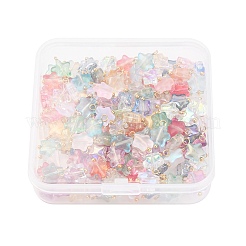 150шт 25 цвета стеклянные подвески&nbsp;PALLOY-CJ00076