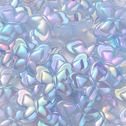 УФ-покрытие радужное радужное имитация желе акриловые бусины OACR-K003-012D