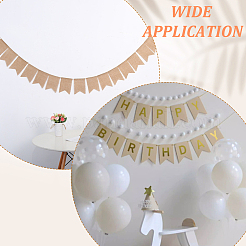 Jute-Hängebanner&nbsp;DIY-WH0890-28