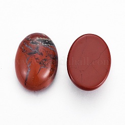 Ovale cabochon di diaspro rosso naturale&nbsp;G-I171-13x18mm-06