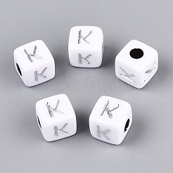 Непрозрачные акриловые бусины SACR-T035-03K