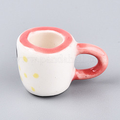 Кружка с пандой из фарфора ручной работы PORC-T133-21D