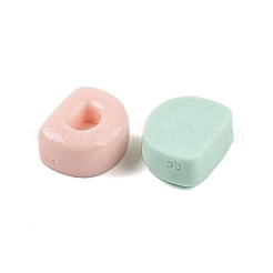 Cabochons décodés en résine opaque&nbsp;CRES-M033-01D