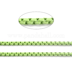 Chaînes de boîte en laiton peintes à la main écologiques de 3.28 pied&nbsp;X-KK-J276-17-P06