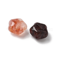 Натуральный гематоидный кварц/железистый кварц бусины G-D307-D01