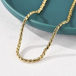 Ожерелья из нержавеющей стали 304 для женщин NJEW-Q026-02G